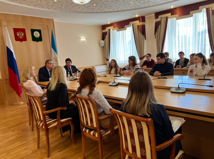 В Академии при Главе РБ прошла встреча студентов с председателем Арбитражного суда Республики Башкортостан